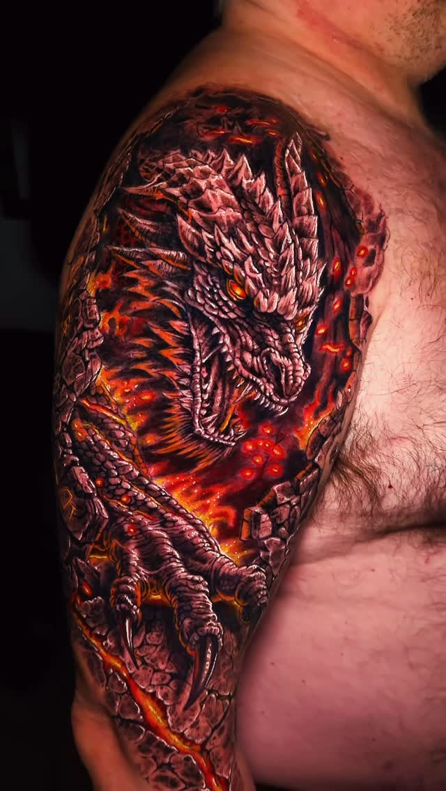 Dragón de lava